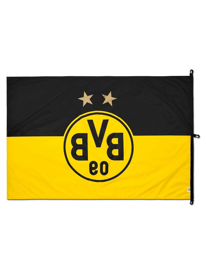 BVB BVB-Hissfahne (150 x 100 cm) in schwarzgelb günstig kaufen 100 x 150 cm