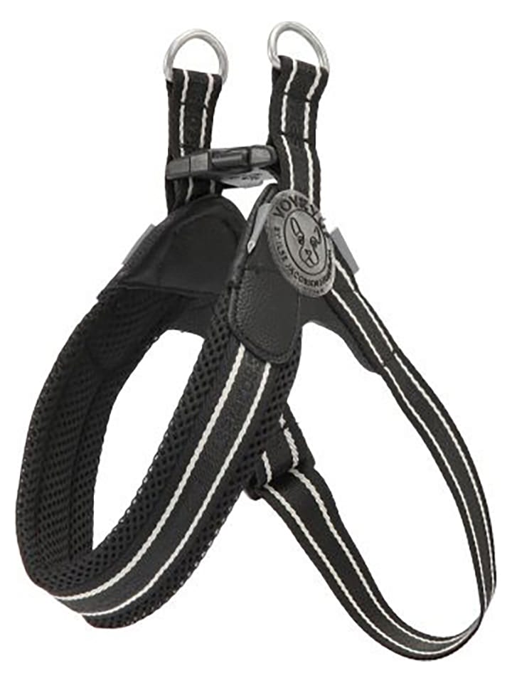 VOV & VUF Hundegeschirr in Schwarz - (L)50 cm günstig kaufen 50 cm
