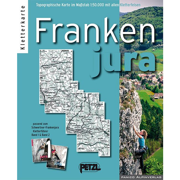 KLETTERKARTE FRANKENJURA - Kletterführer