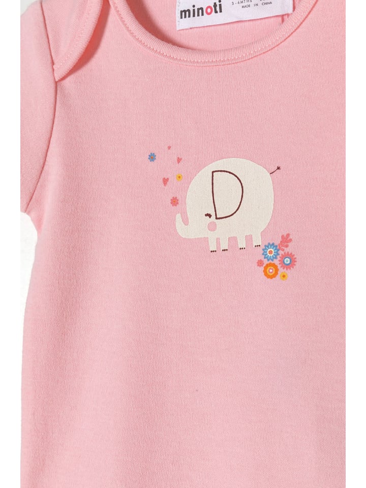 Minoti 4er. Set: Kurzarmbody 24babypack6 in hellpink günstig kaufen