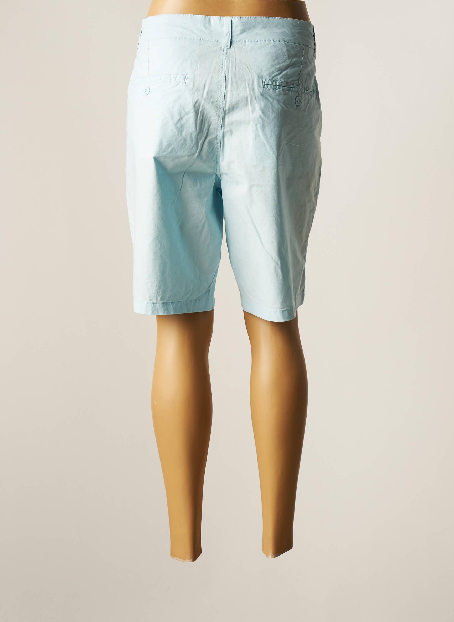 Esprit De La Mer Bermudas Femme couleur bleu