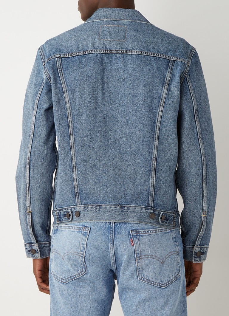 Jaqueta jeans Levi's The Trucker com bolsos laterais