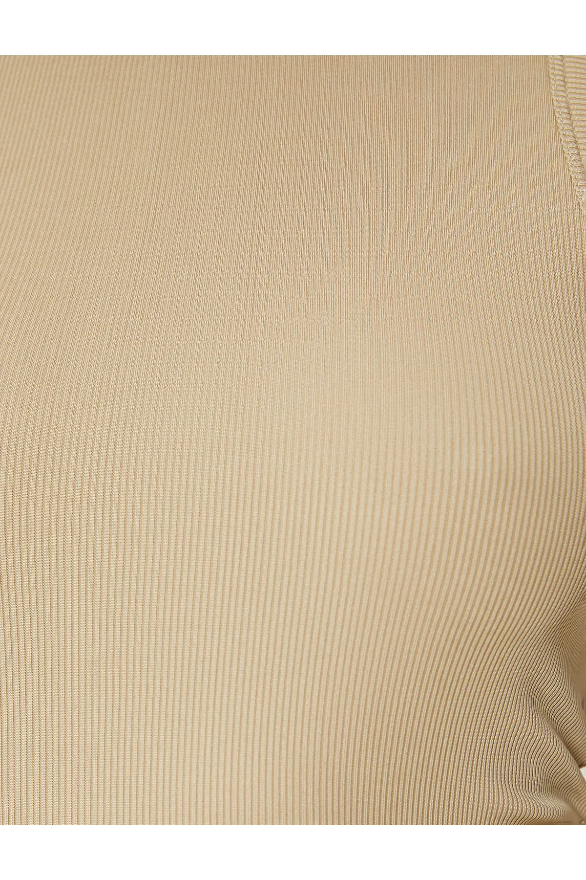 Koton  Basic-Tanktop mit geripptem Neckholder-Kragen