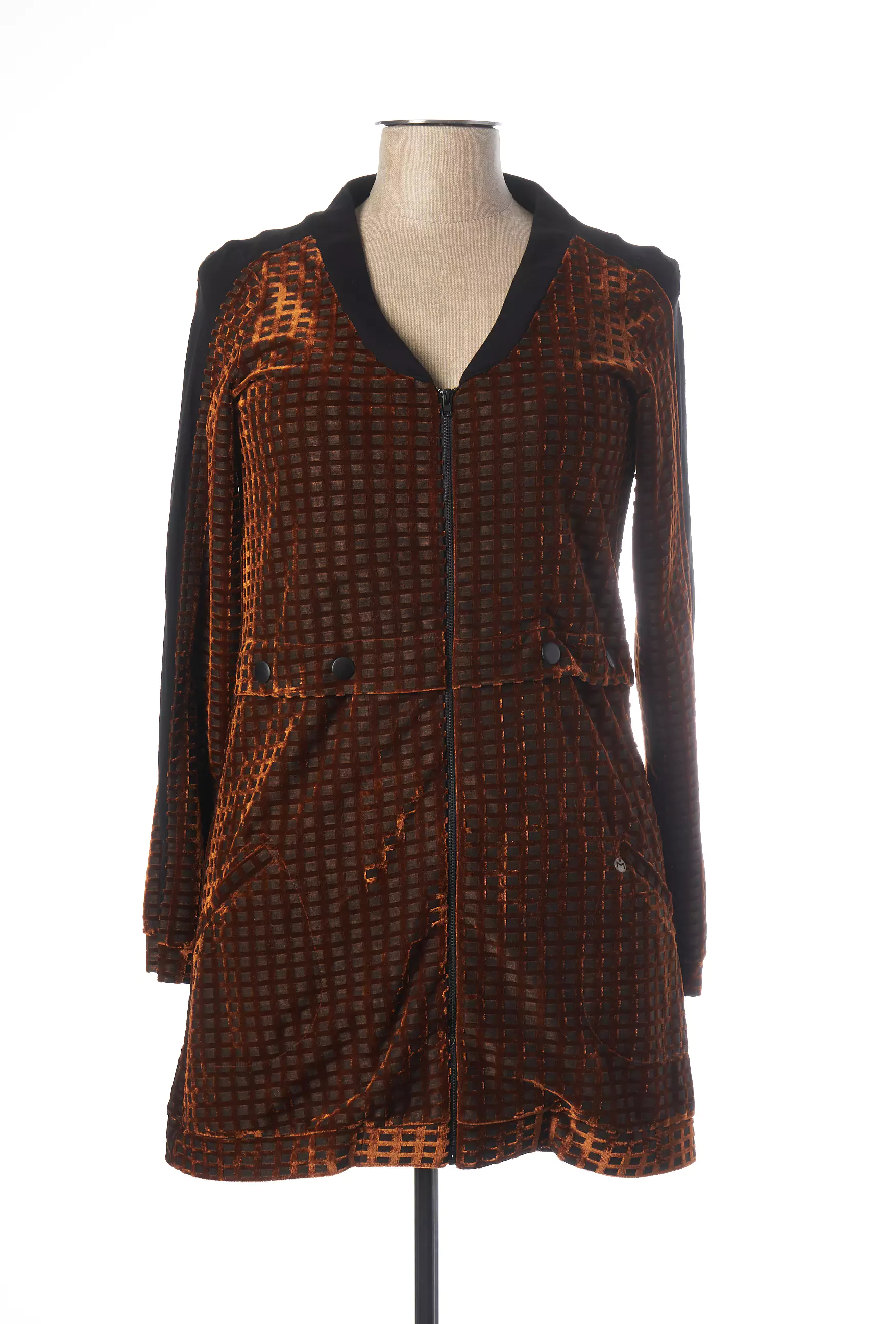 Mado Et Les Autres Vestecasual Femme couleur marron