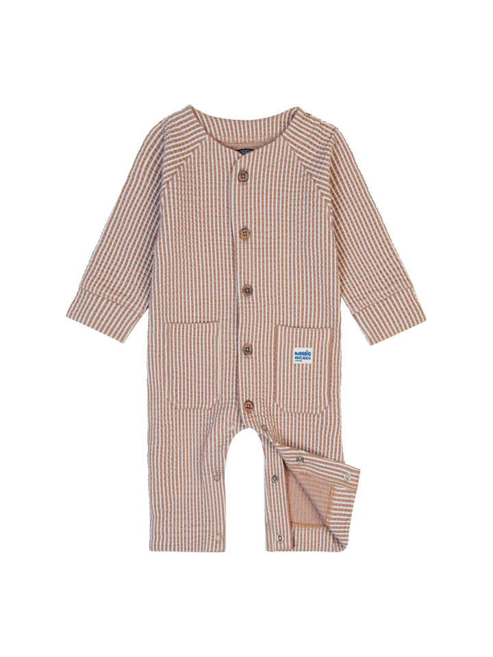 Noppies Strampler Garb in Natural günstig kaufen