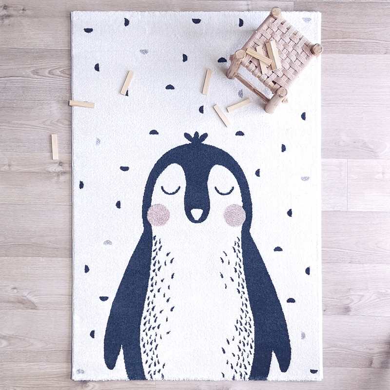 Tapis motif pingouin 120x170cm Baldwin
