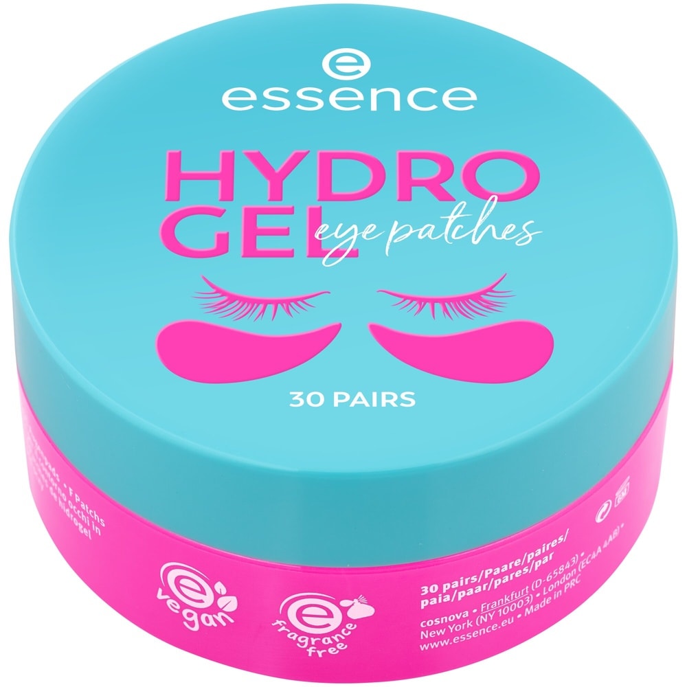 essence HYDRO GEL eye patches 30 PAIRS patchs yeux Soins Contour des Yeux