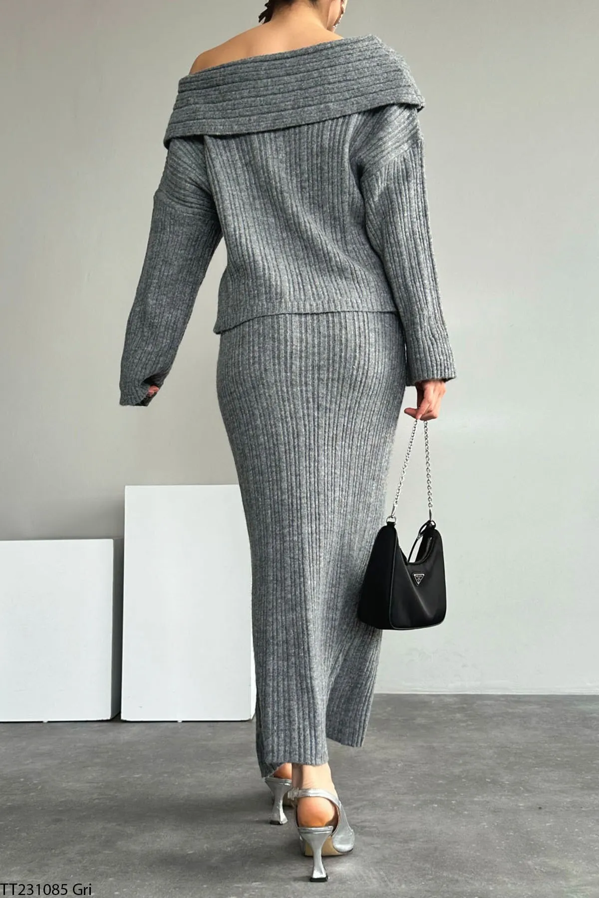Laluvia  Zweiteiler - Grau - Regular Fit