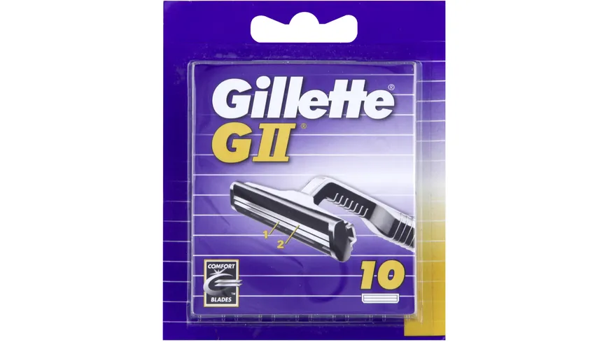 Gillette GII Rasierklingen Systemklingen