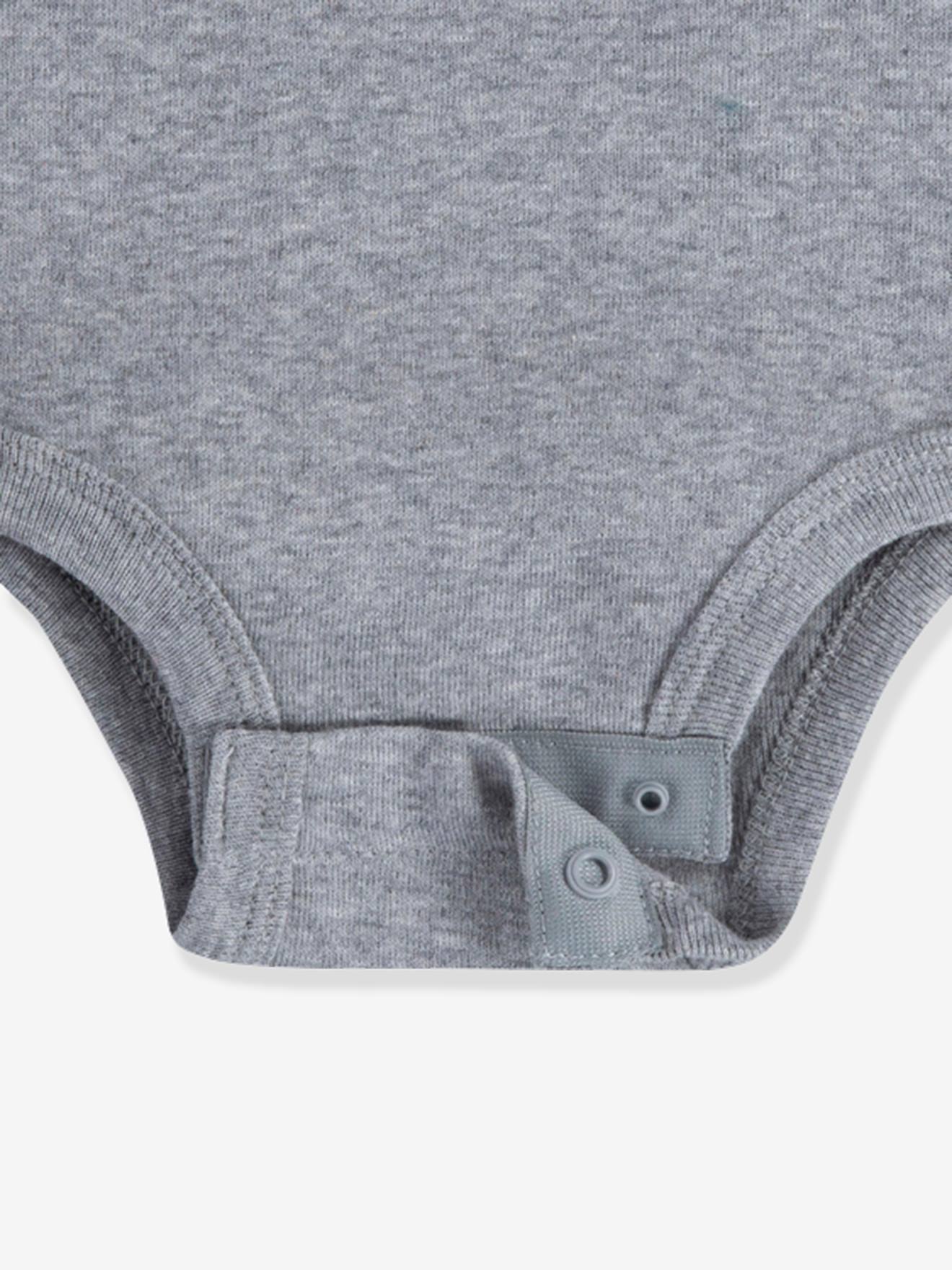 Levis 2er-Pack Baby Bodys BATWING Levi's - grau