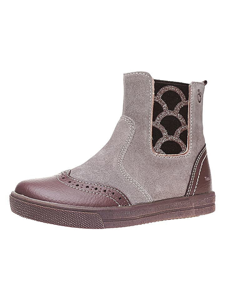 lamino Leder-Chelsea-Boots in Altrosa günstig kaufen 30