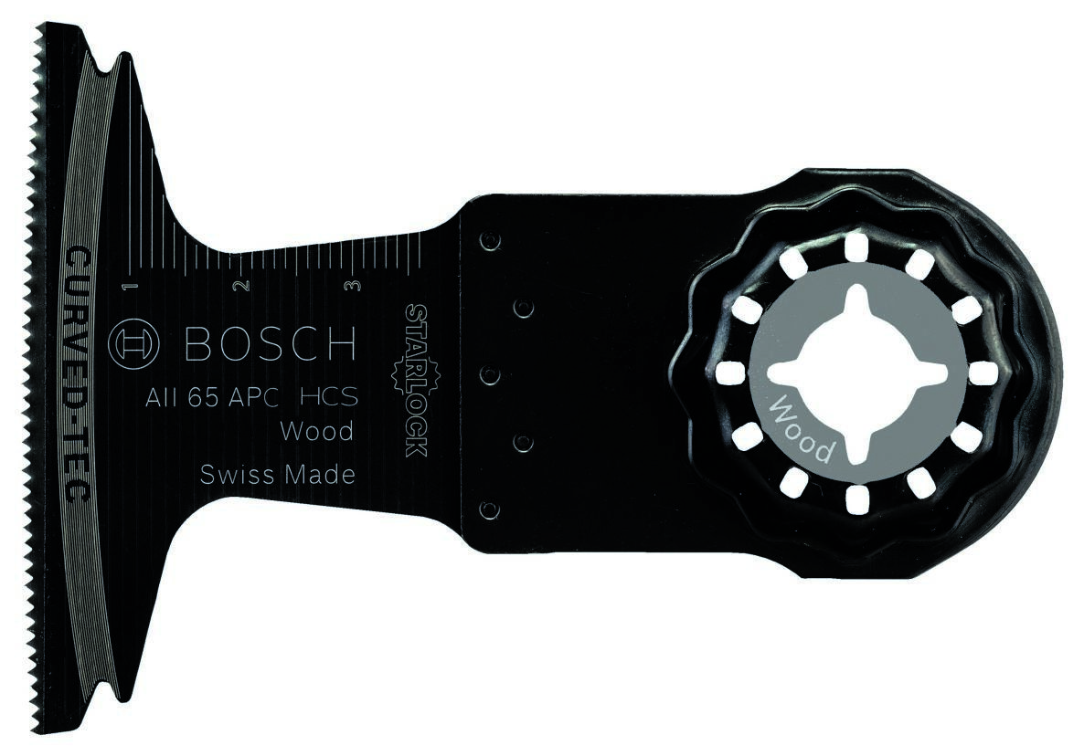 Bosch Blue Accessories 2608662357 AII 65 APC HCS Tauchsägeblatt SL Holz 65 mm 1 Stück