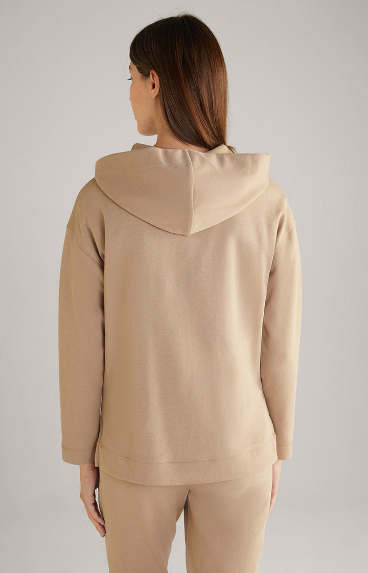 Hoodie in Hellbraun