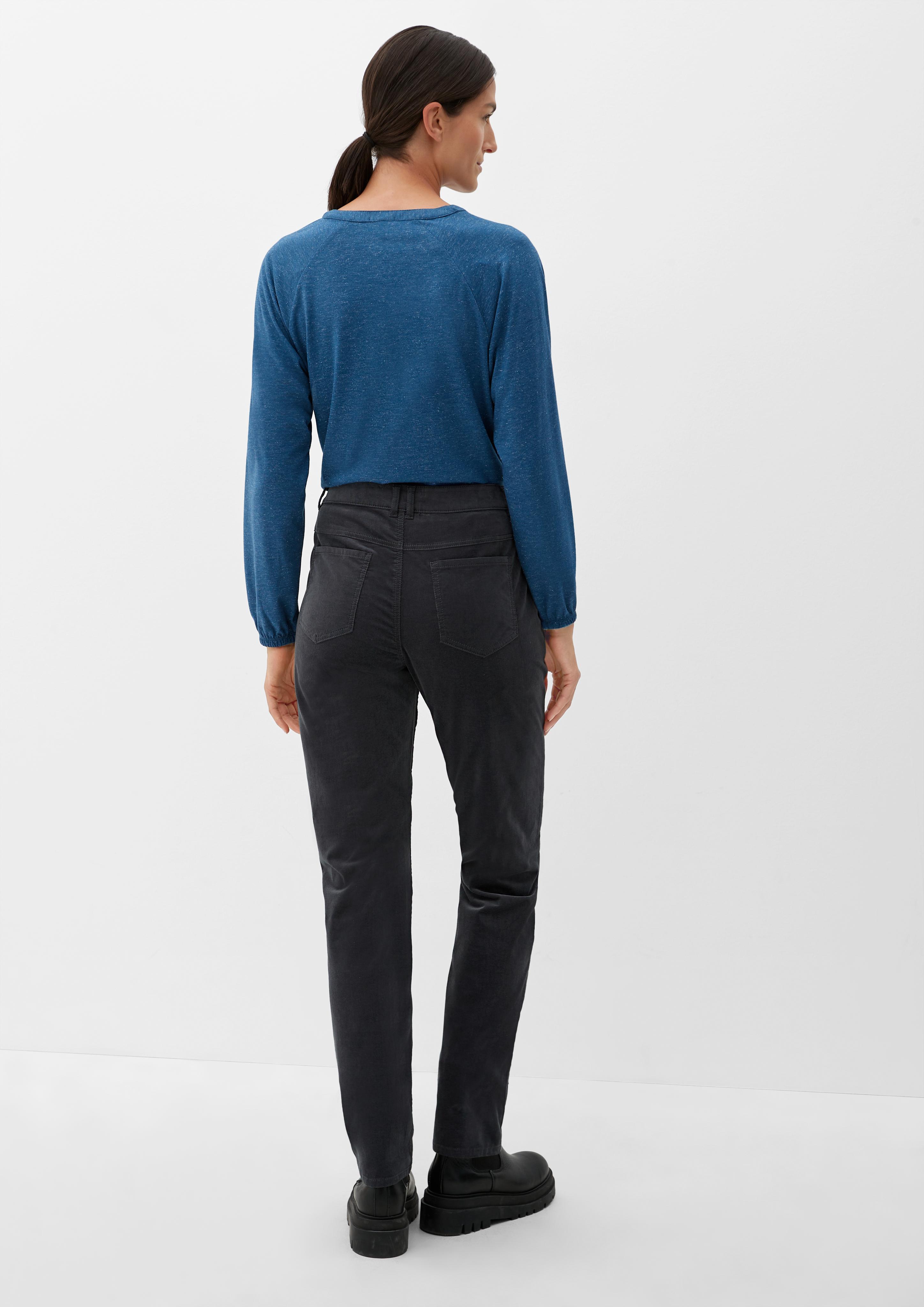 Slim: Chino aus Feincord  2124445-9855