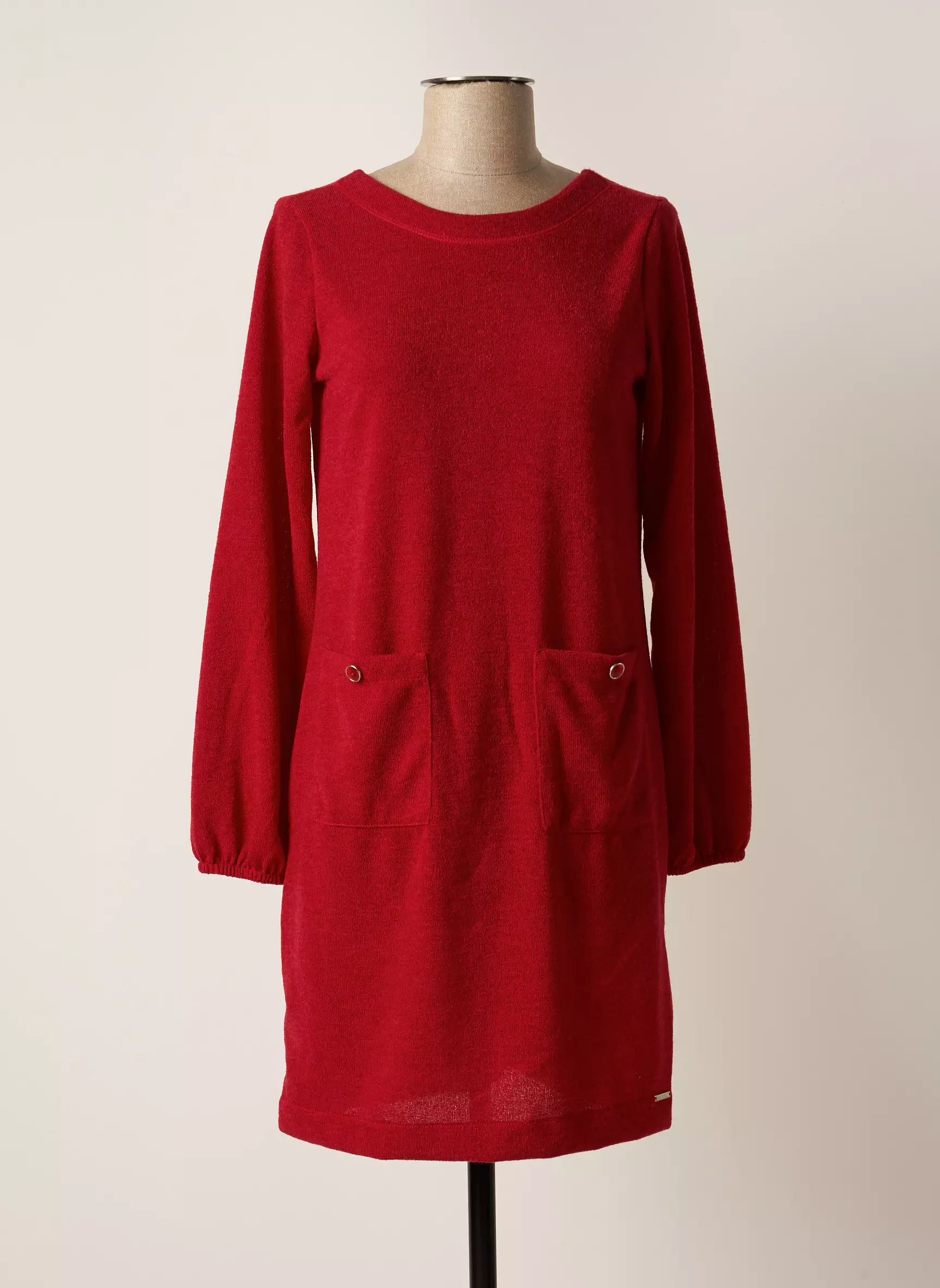Maloka Robes Courtes Femme couleur rouge