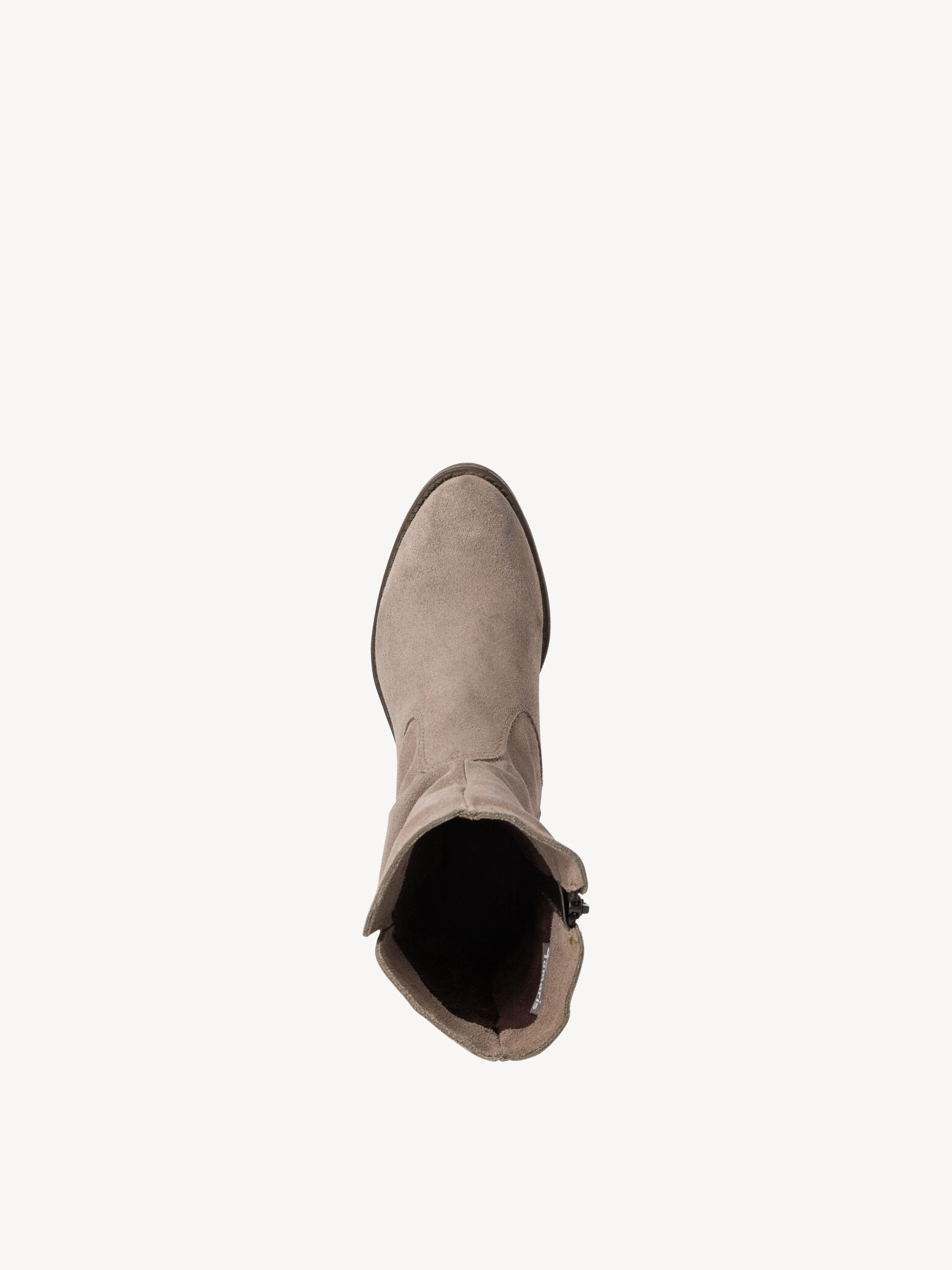 Bottine en cuir - marron