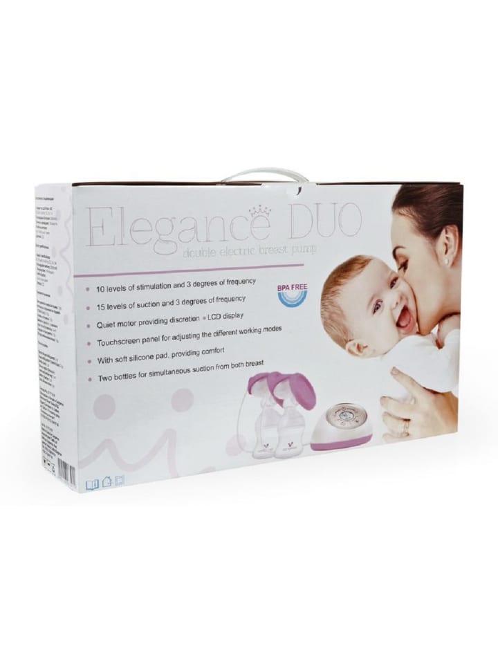 Cangaroo Elektrische Milchpumpe Elegance Duo XN-D212 in weiß günstig kaufen onesize
