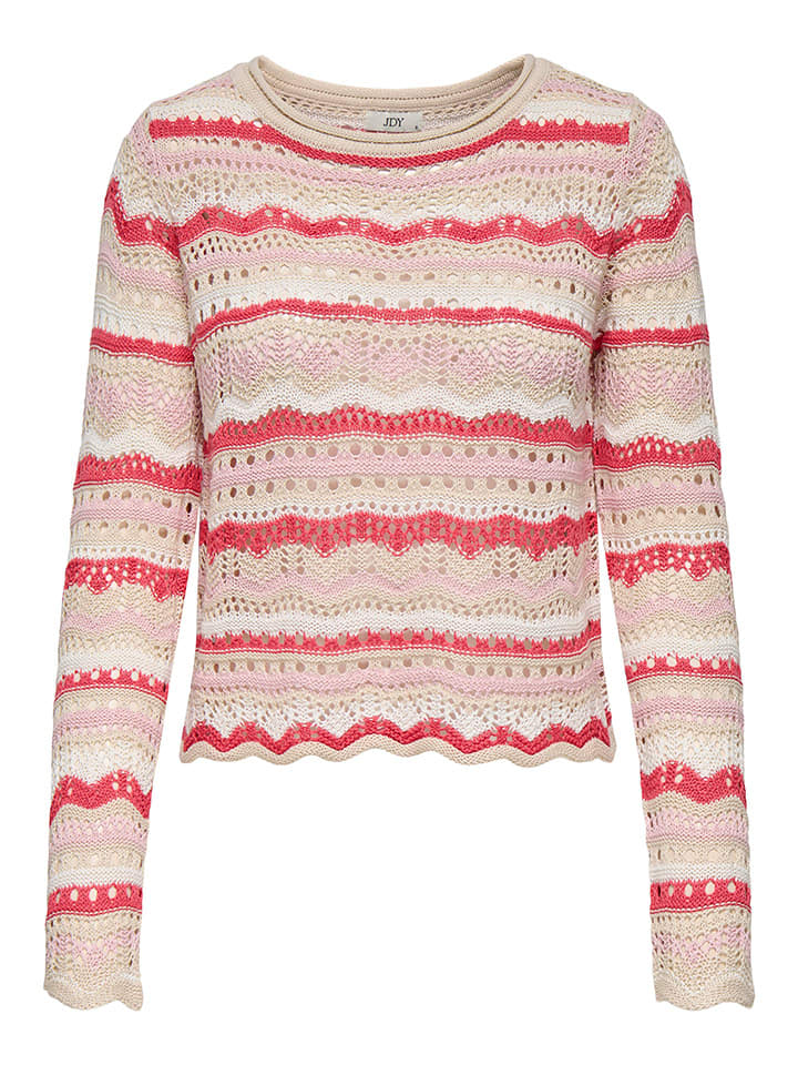 JDY Pullover in Beige günstig kaufen