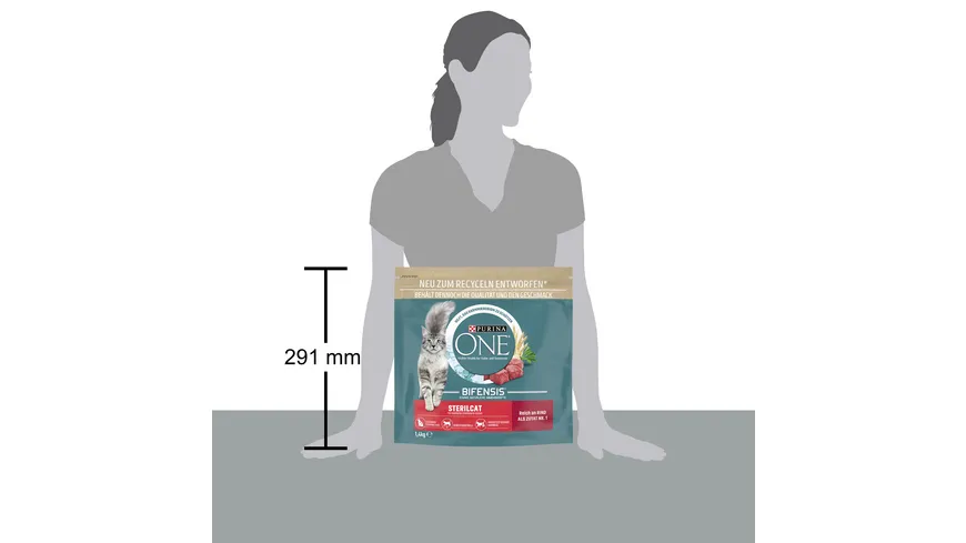 PURINA ONE® Sterilcat Rind 1.4 kg