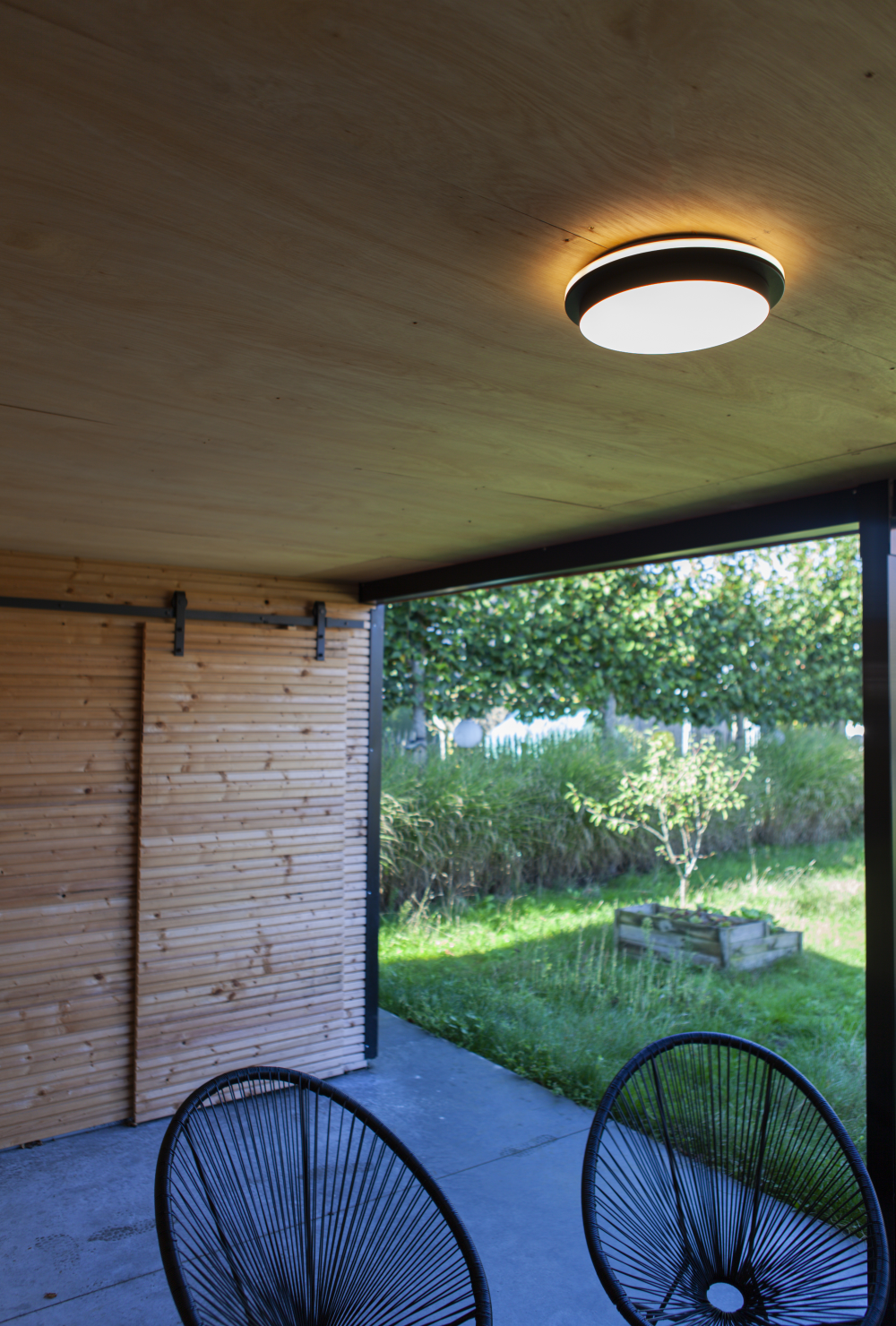 Wandleuchte Goleta anthrazit