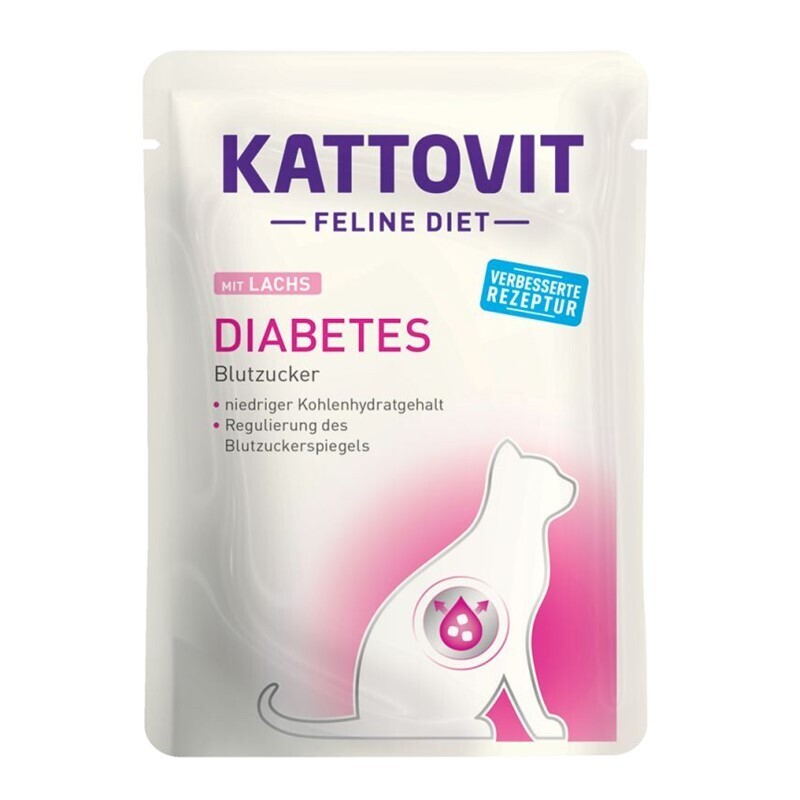 KATTOVIT Diabetes KATTOVIT Feline Diet Diabetes 24x85g Lachs