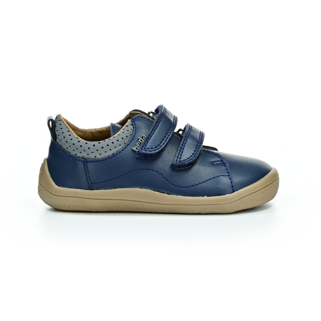 Beda Navy (BFN 170030/W/NL) Barfuß-Halbschuhe