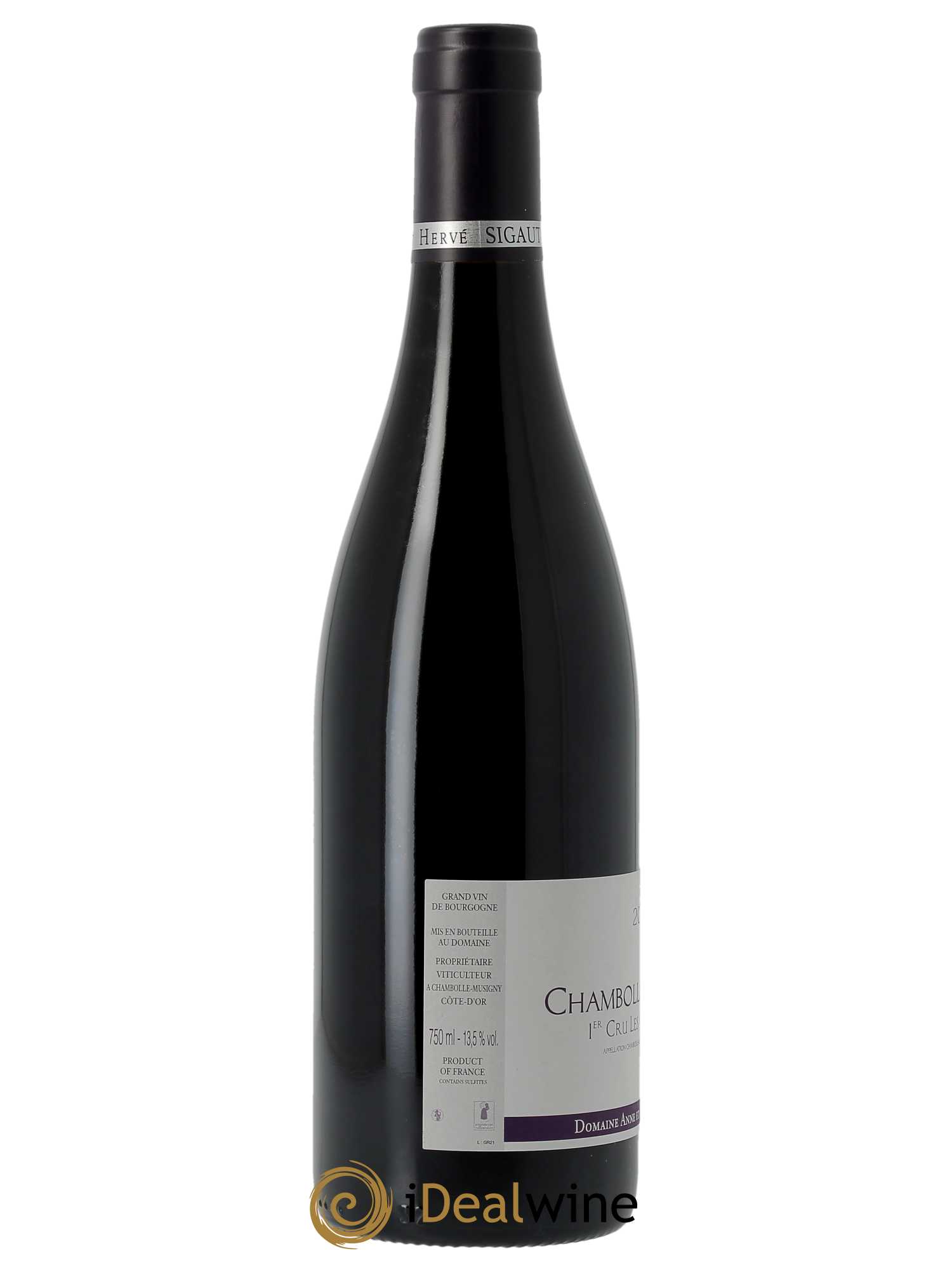 Chambolle-Musigny 1er Cru Les Groseilles Anne et Hervé Sigaut (Domaine)  2021 - Lot de 1 Bouteille
