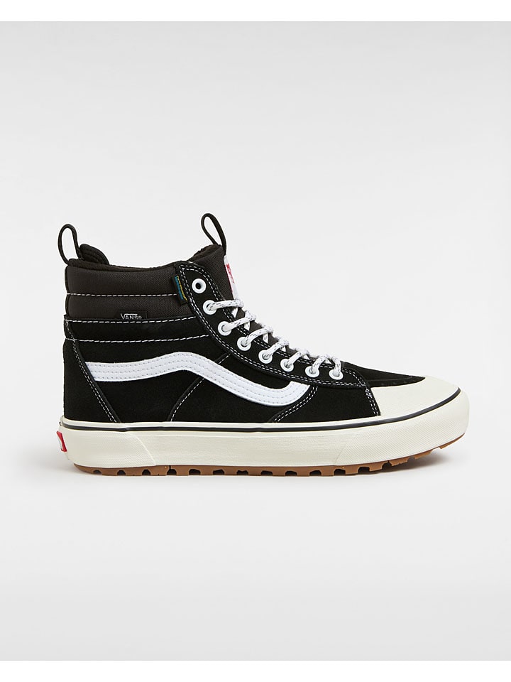Vans Leder-Sneakers in Schwarz günstig kaufen