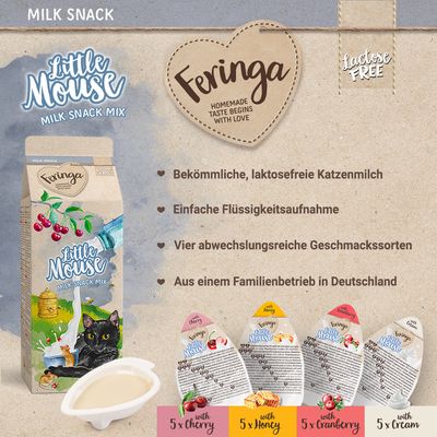Feringa Little Mouse Milk Snack Mixpaket
