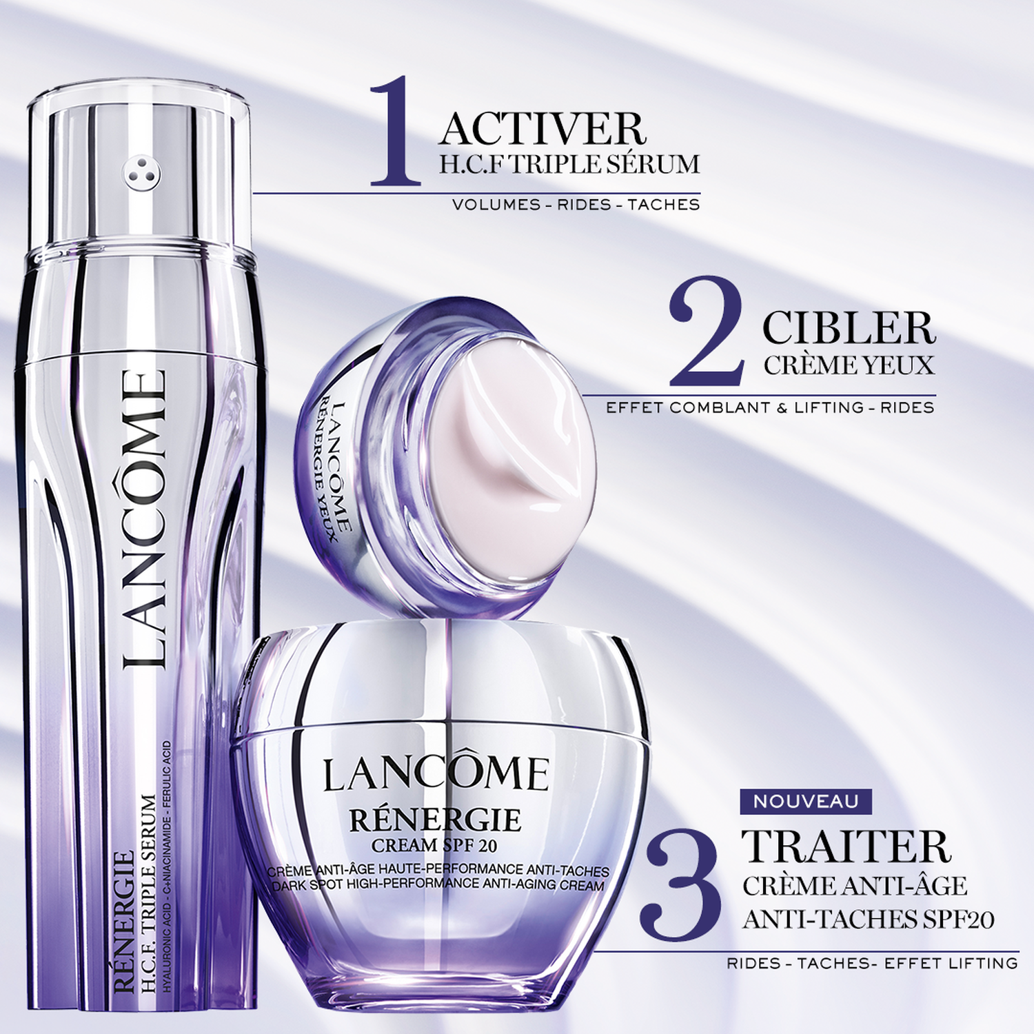 lancôme Rénergie SPF20 Crème Anti-Âge Haute Performance