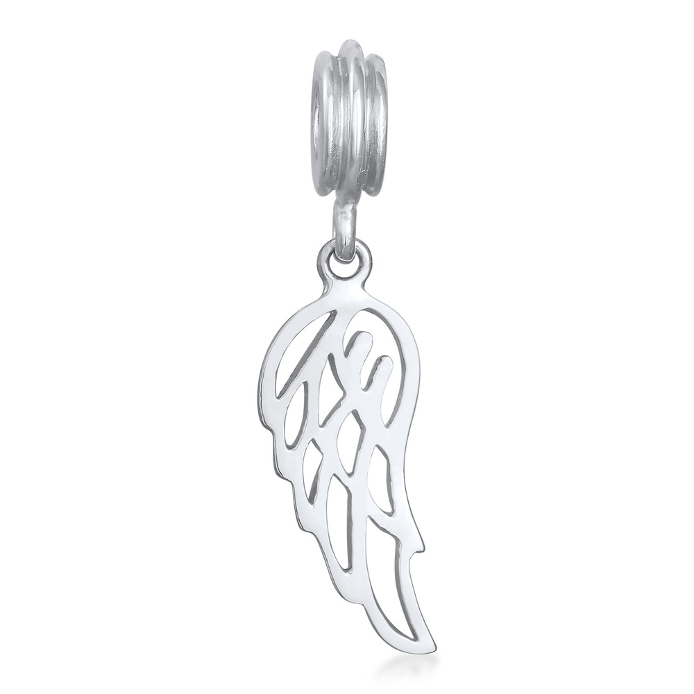 Nenalina Nenalina Amulette Charm femme pendentif aile symbole de protection en argent 925  Pendentif