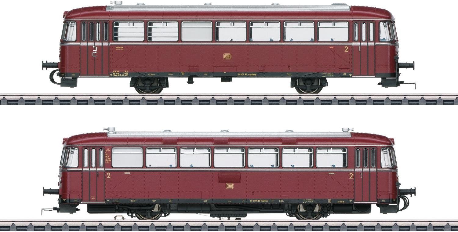 Märklin Personenwagen Schienenbus-Garnitur Baureihe VT 98.9 - 39978, Spur H0