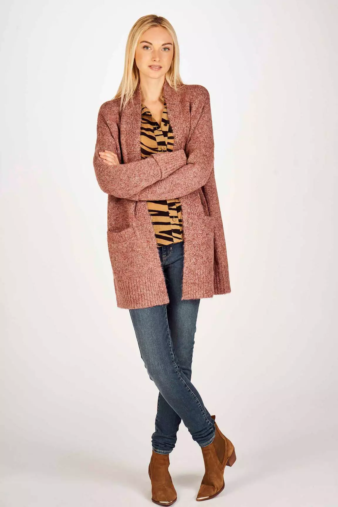 Vero Moda Cardigans Femme couleur marron