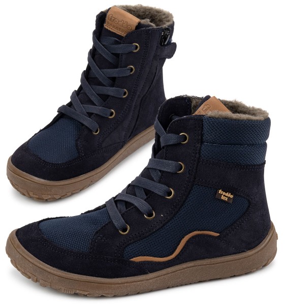Froddo ~ Grow HighCut Schnürer Winter Mix +Tex ~ Dark Blue