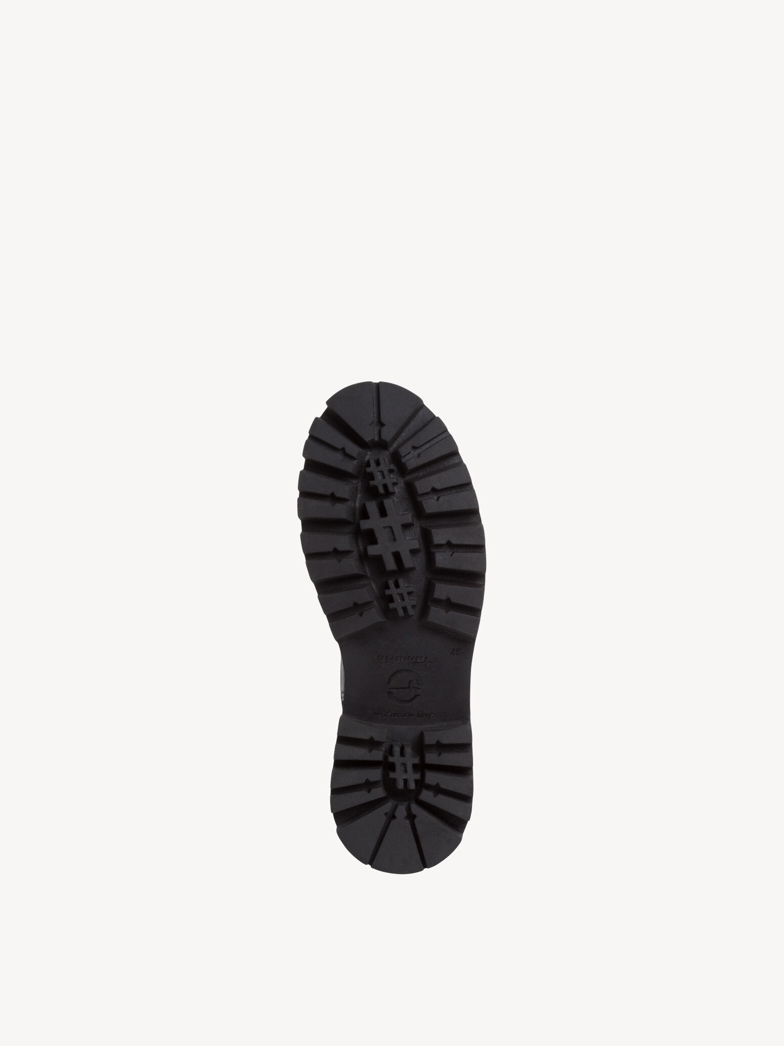Bottine Chelsea en cuir - noir
