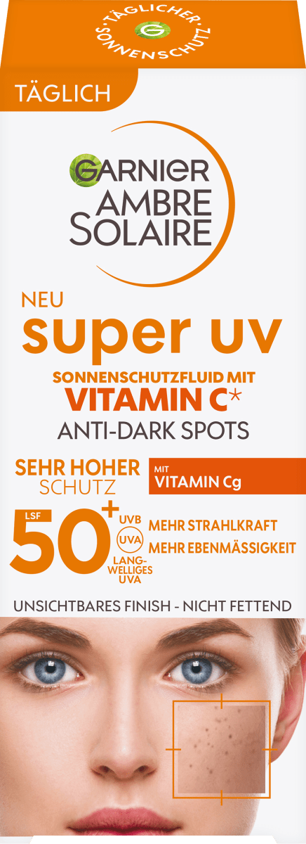 Sonnenfluid Gesicht super UV mit Vitamin C, LSF 50+, 40 ml