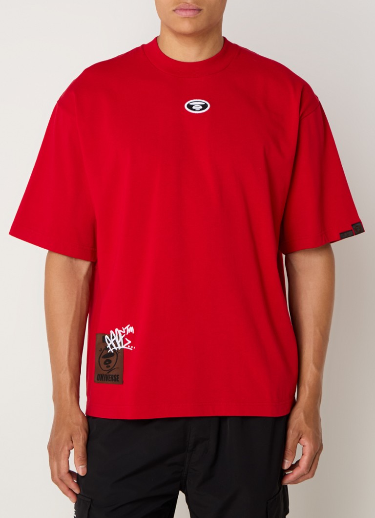 Aape T-shirt with logo and back print