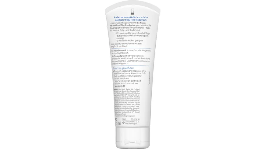 lavera Baby & Kinder Sensitiv Pflegecreme 75 ml