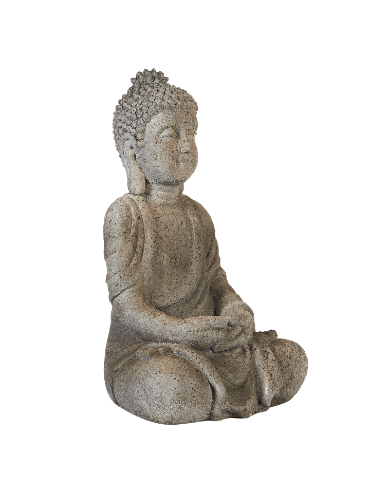 Beliani Gartenfigur VALLOIRE in Grau - (W) 24 x (H) 41 x (L) 19 cm günstig kaufen onesize