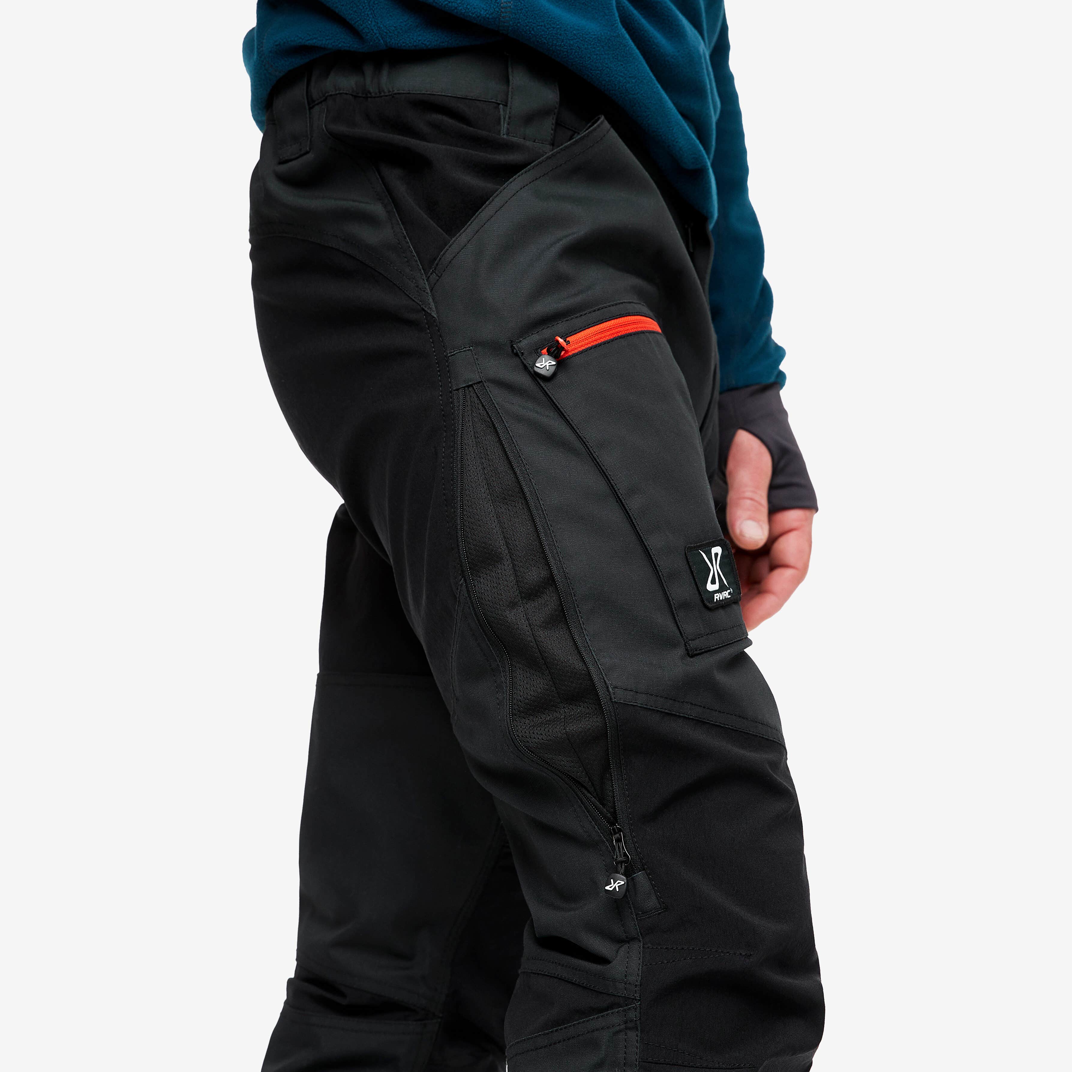 Nordwand Pro Pants Homme Charcoal Black/Lava