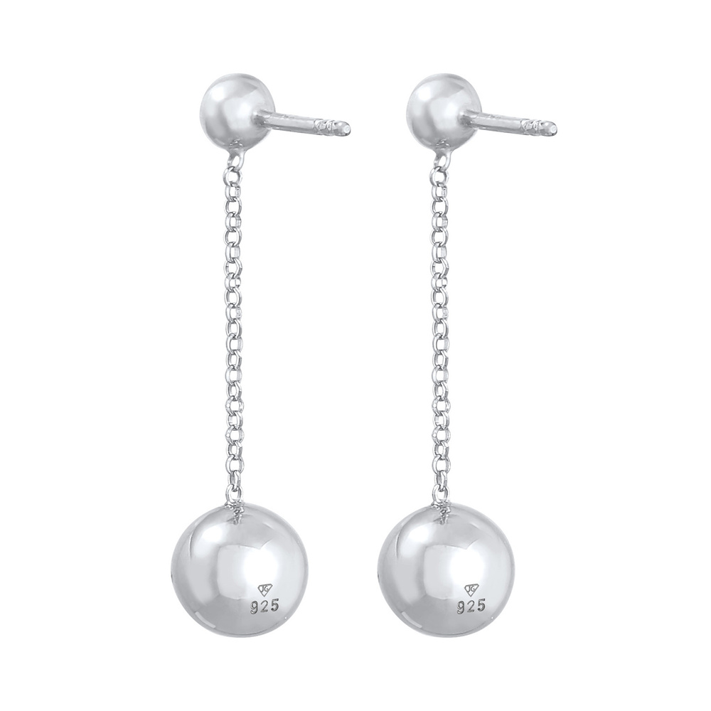 Elli Elli Boucles d'Oreilles Boucles d'oreilles pour Femmes tendance Basique en argent Boucles d'oreilles