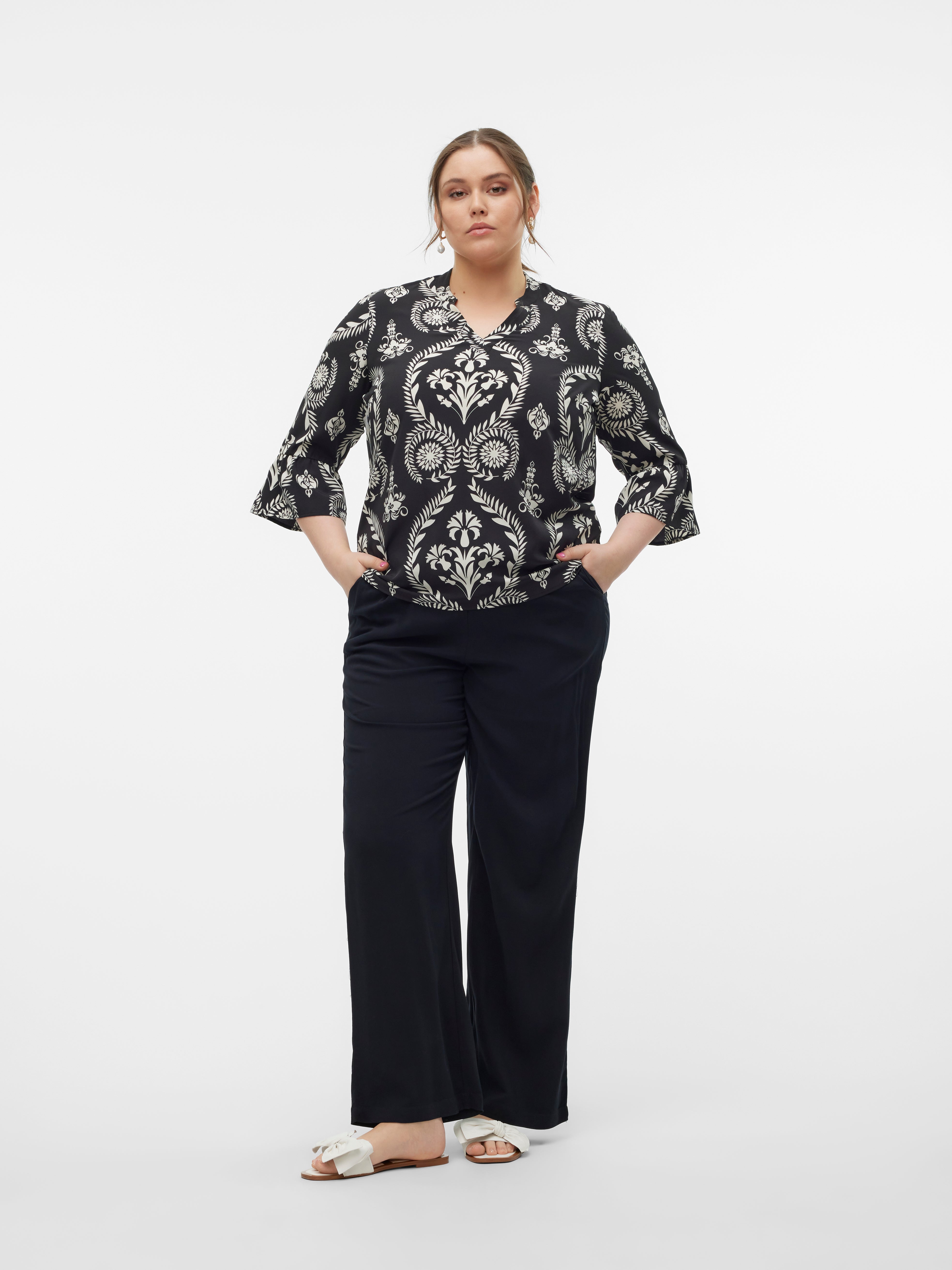 VMCEASY Hohe Taille Hose