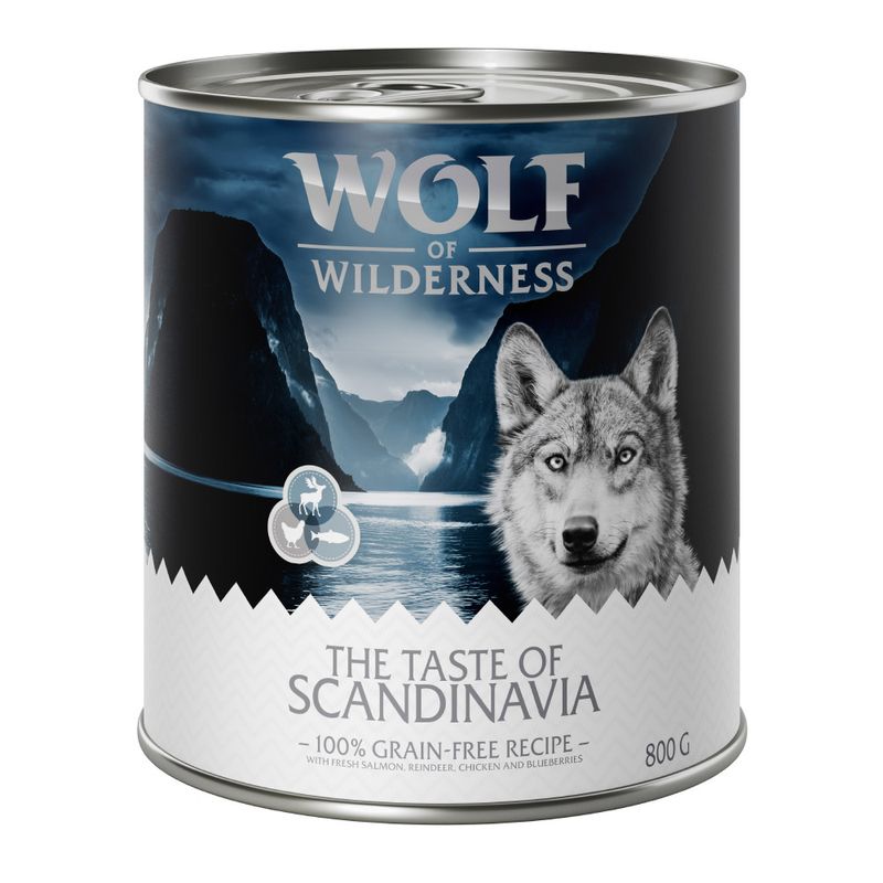 Sparpaket Wolf of Wilderness 'The Taste Of' 24 x 800 g