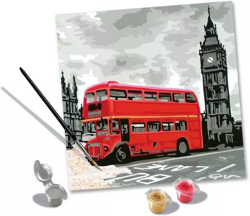 CreArt London Calling - Malen nach Zahlen für Erwachsene