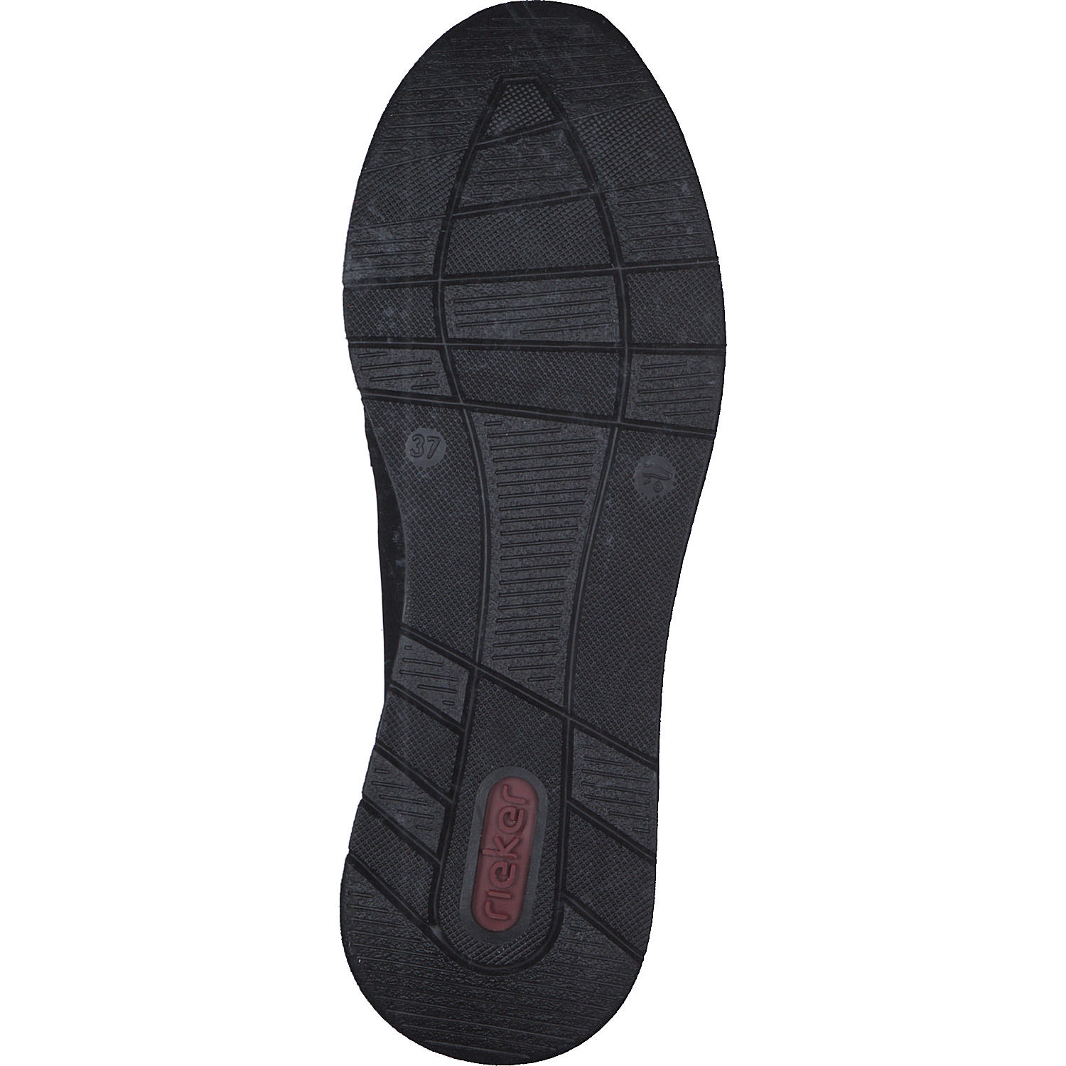 Rieker 58944, Mokassins, Damen, Schwarz