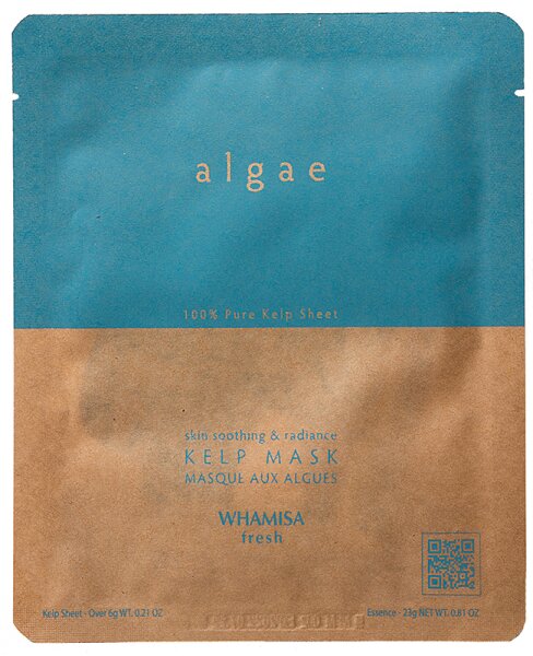 WHAMISA Algae Kelp Facial Sheet Mask Tuchmaske