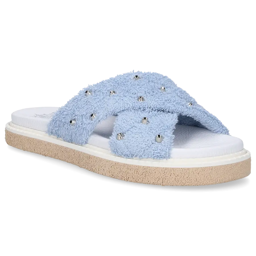 Truman's - Sandalen 9580 Frottee - blau