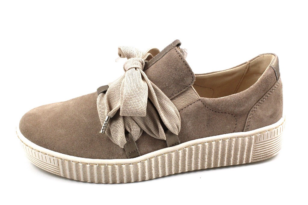 GABOR Freizeit Schnürer beige