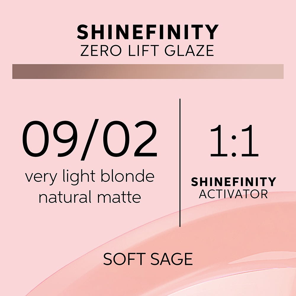 Wella Shinefinity Glaze Soft Sage 09/02 Haarfarbe 60 ml
