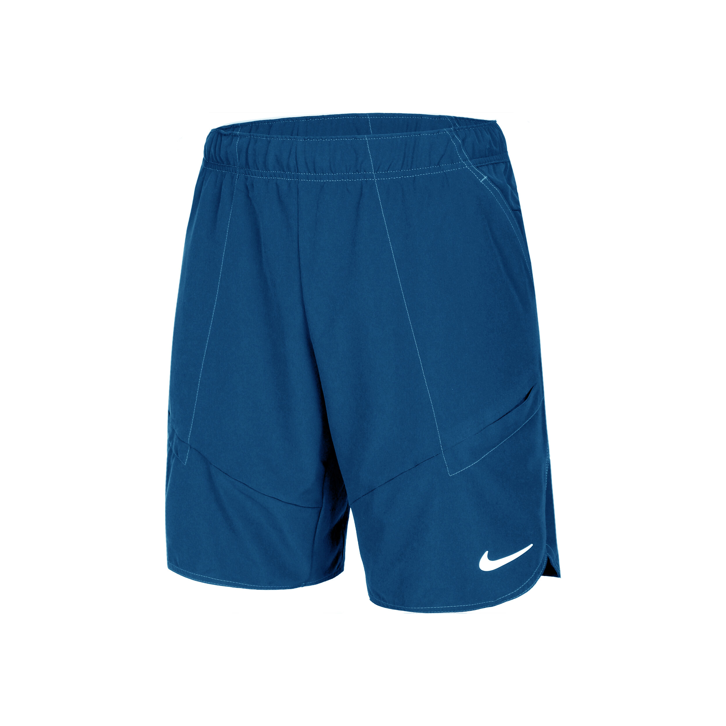 Court Advantage Dri-Fit 9in Shorts Herren - Blau, Weiß